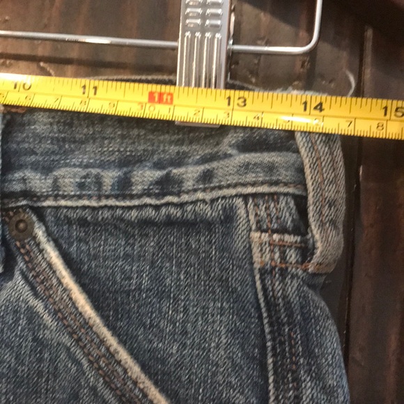 ABERCROMBIE & FITCH DENIM MINI SKIRT! Size 00. - Picture 6 of 7